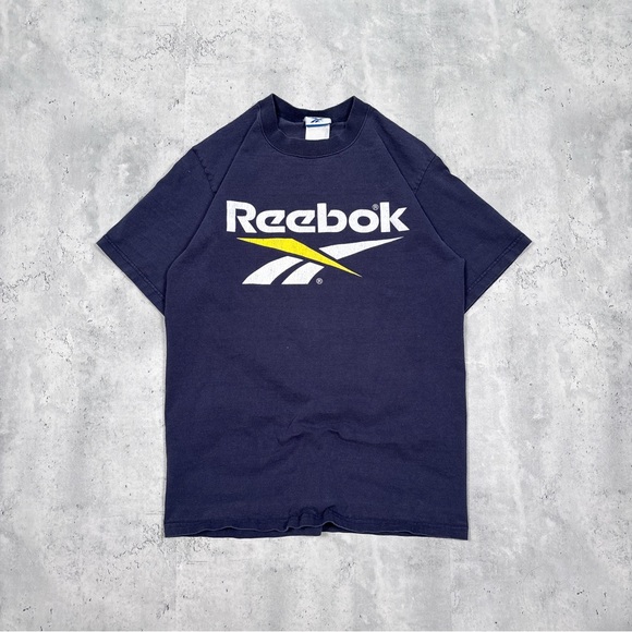 Reebok Other - Vintage 90s Reebok graphic logo tee, made in USA 🇺🇸